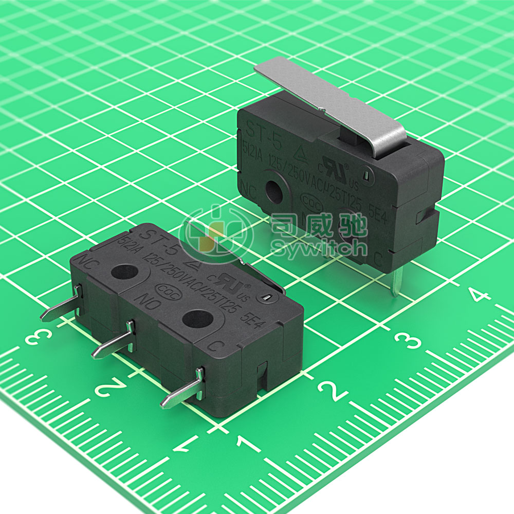 SPDT-Micro-Switch-PCB-Terminal-Flat-actuators-5A-1