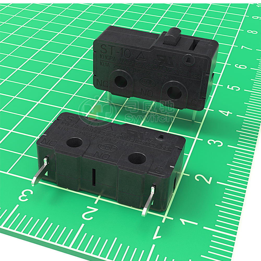 PCB terminal 10A SPST-NC high current micro switch